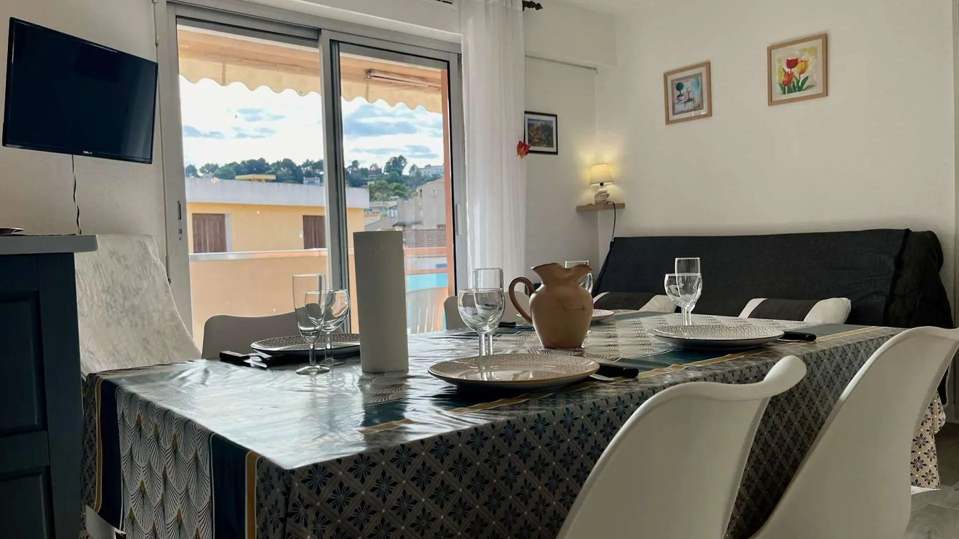 Appartement Climatise, 2 Pieces Avec Terrasse, Parking Prive, Proche Plage Et Commerces - Fr-1-226B-178 Кавалер-сюр-Мер